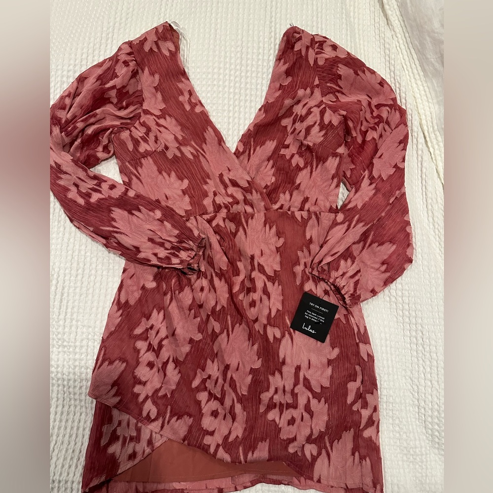 LULU mini long sleeve dress